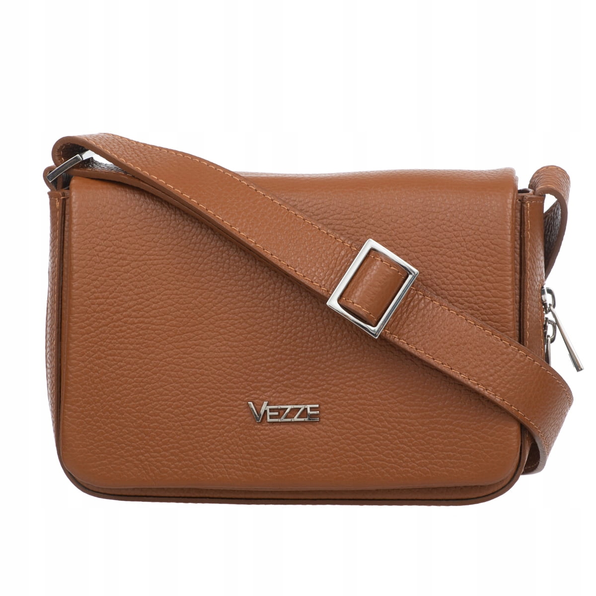 Malá kožená kabelka Vezze Vacanza Ruda