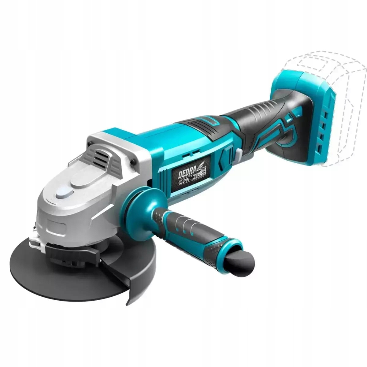 Akumulátorová Úhlová bruska 125 mm 18V dlouhá Sas+all systém Dedra