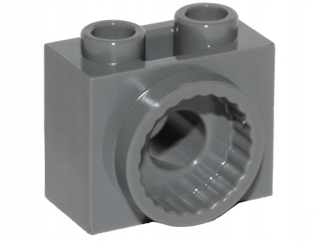 

Lego Dark Bluish Gray Technic Brick 1x2x11/3 80431