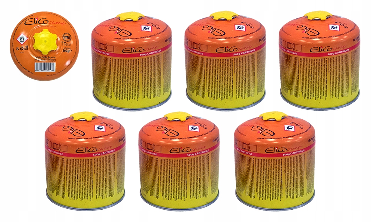 

Kartusz Gazowy Nabój 500g Kuchenki Palnika 7/16 x6