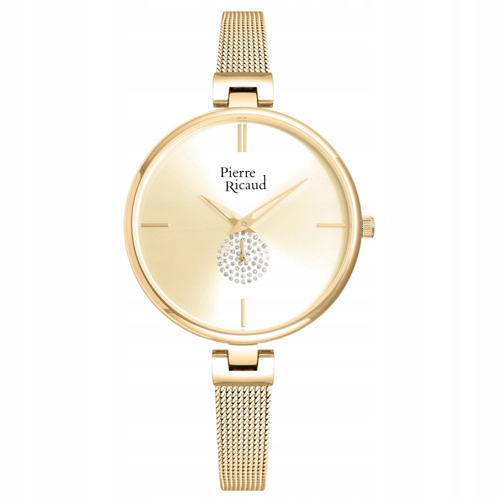 Dámské hodinky Pierre Ricaud P22108.1111Q Zirkony zlaté