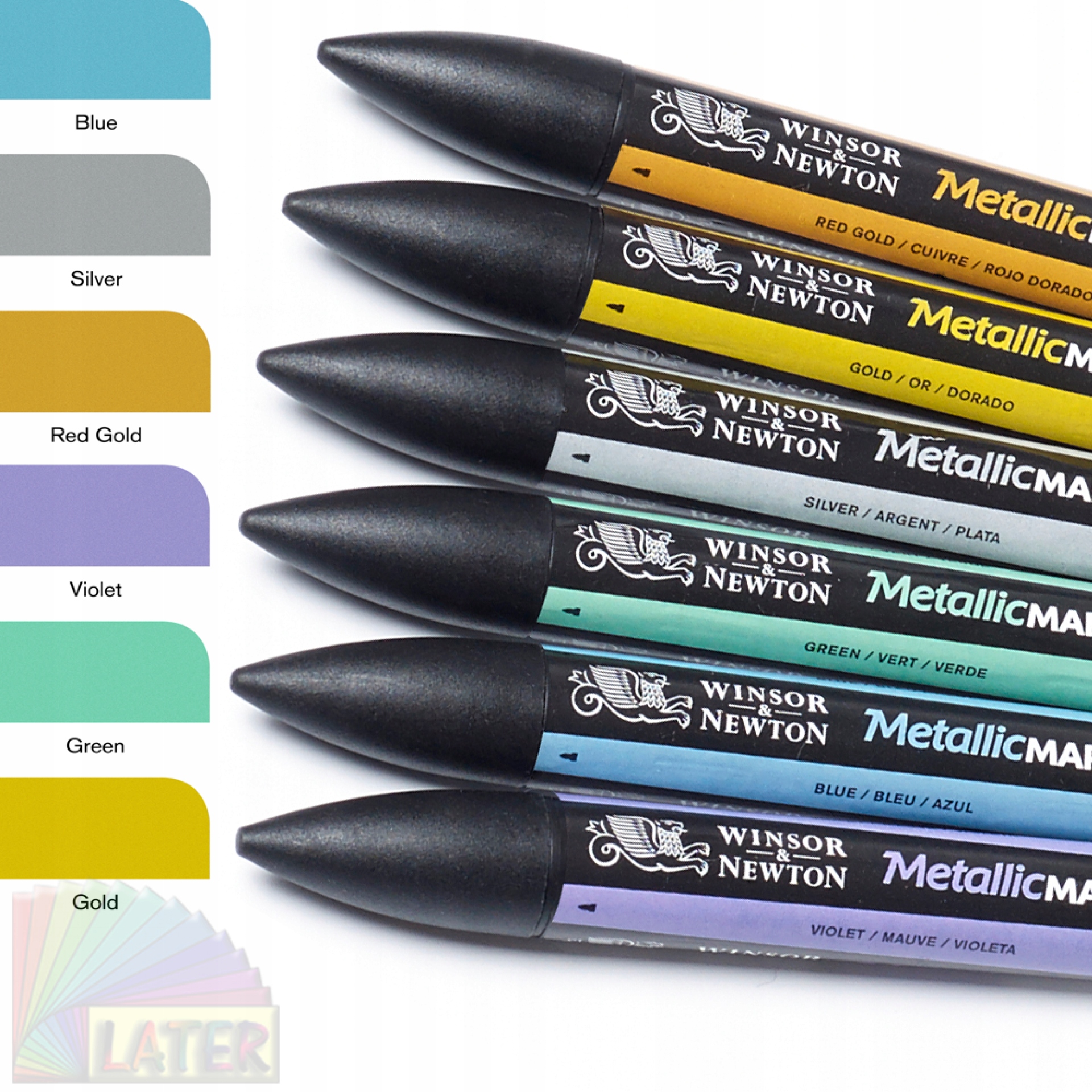 Metallicmarker sada 6ks
