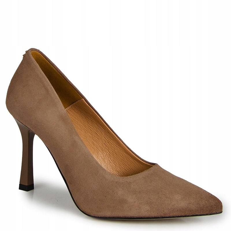 Karino 4170 Béžové Kožené Lodičky 40