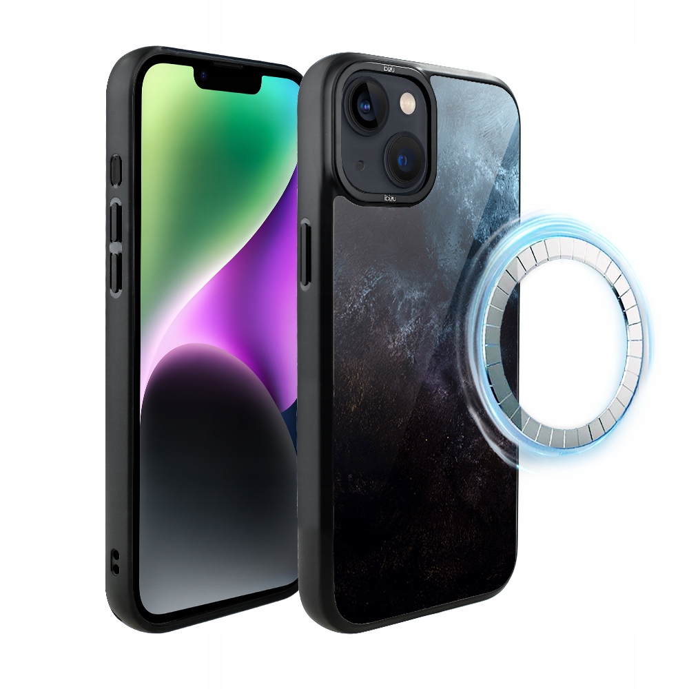 Matný Pouzdro Ibizu DropGuard pro iPhone 14 s MagSafe, Deep Ocean