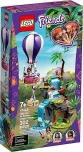 Lego Friends 41423 Balón na záchranu tygra