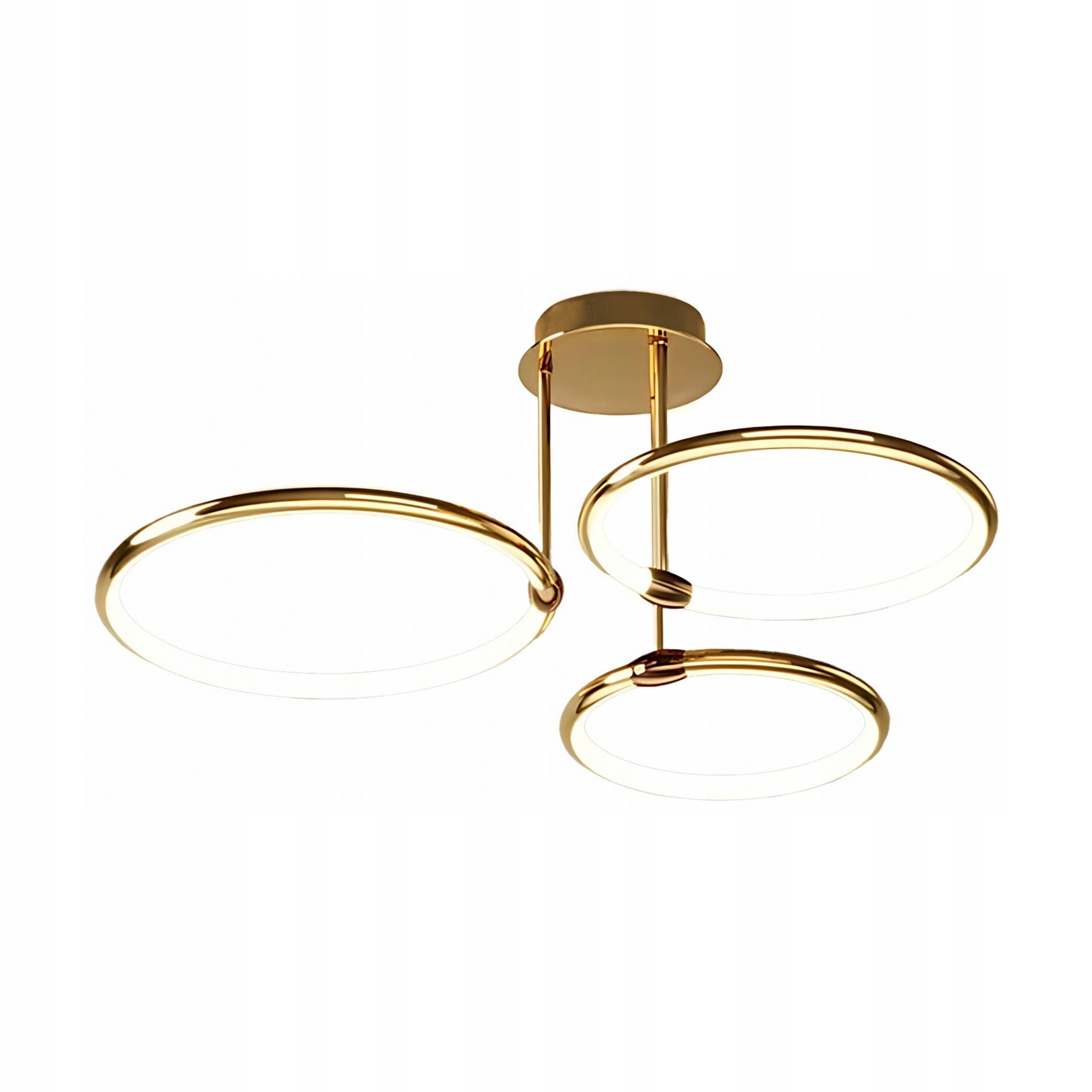 Stropná lampa Stropné Svietidlo 46W Moderné krúžky Ring do obývačky