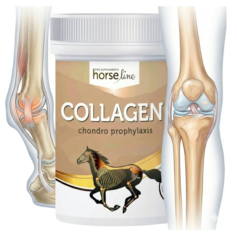 HorseLinePro Collagen 300g Kolagen Dla Koni Stawy Kopyta Urazy W Proszku