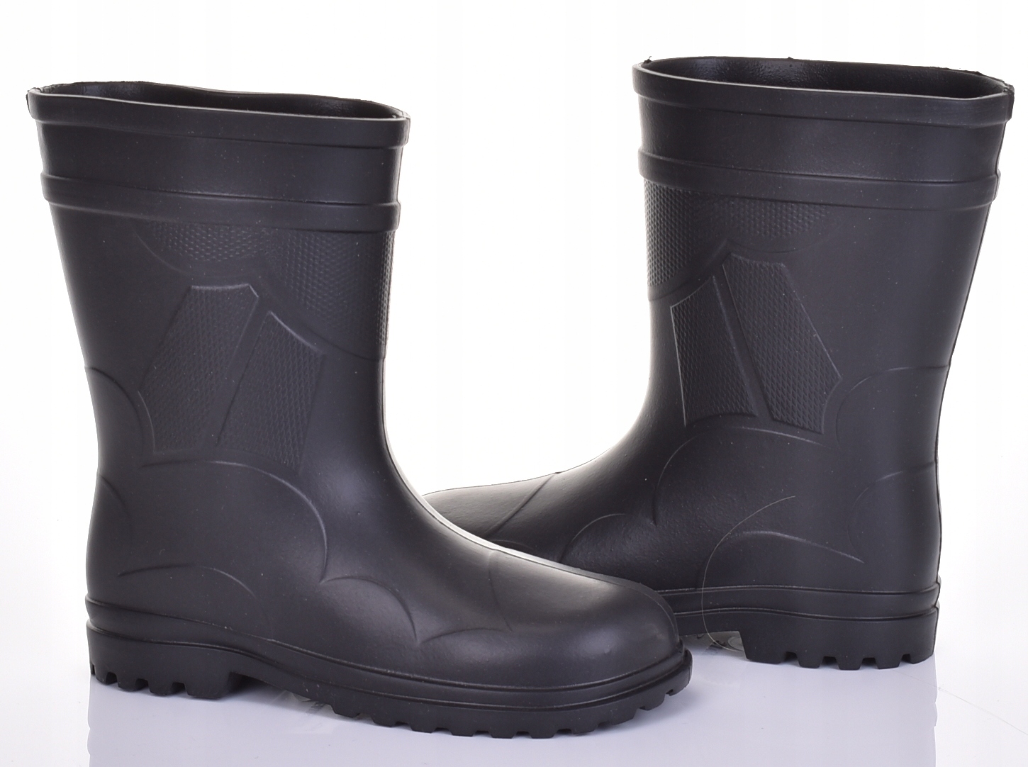 KALOSZE DAMSKIE PIANKOWE EVA POLSKIE WIOSENNE LEKKIE Marka bez marki