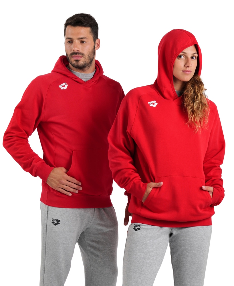 Sportovní mikina s kapucí a fleecovou kapucí Arena Unisex Team Hooded Sweat Panel vel. S