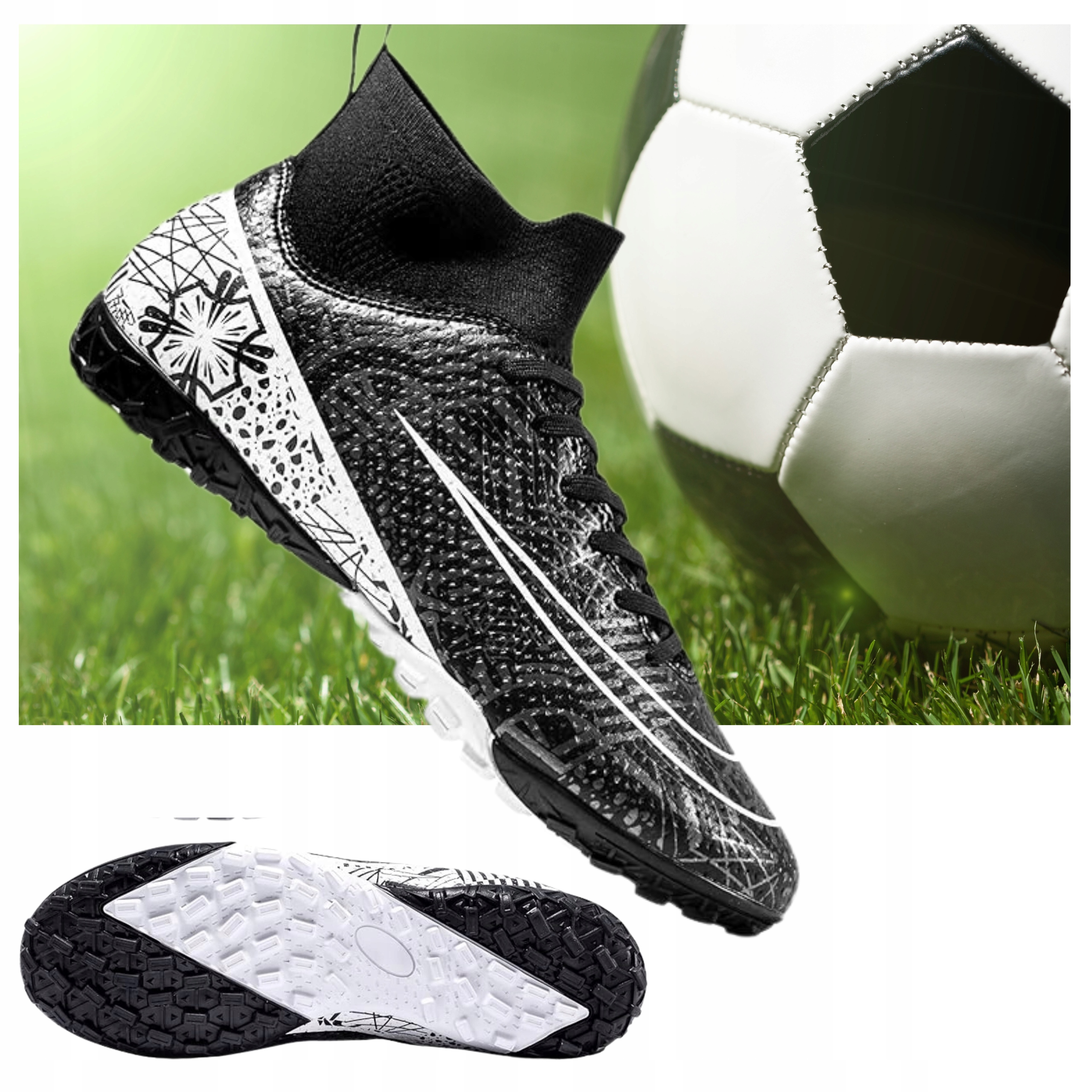 Halovky Dětské sportovní fotbalové boty tréninkové turfy na fotbal