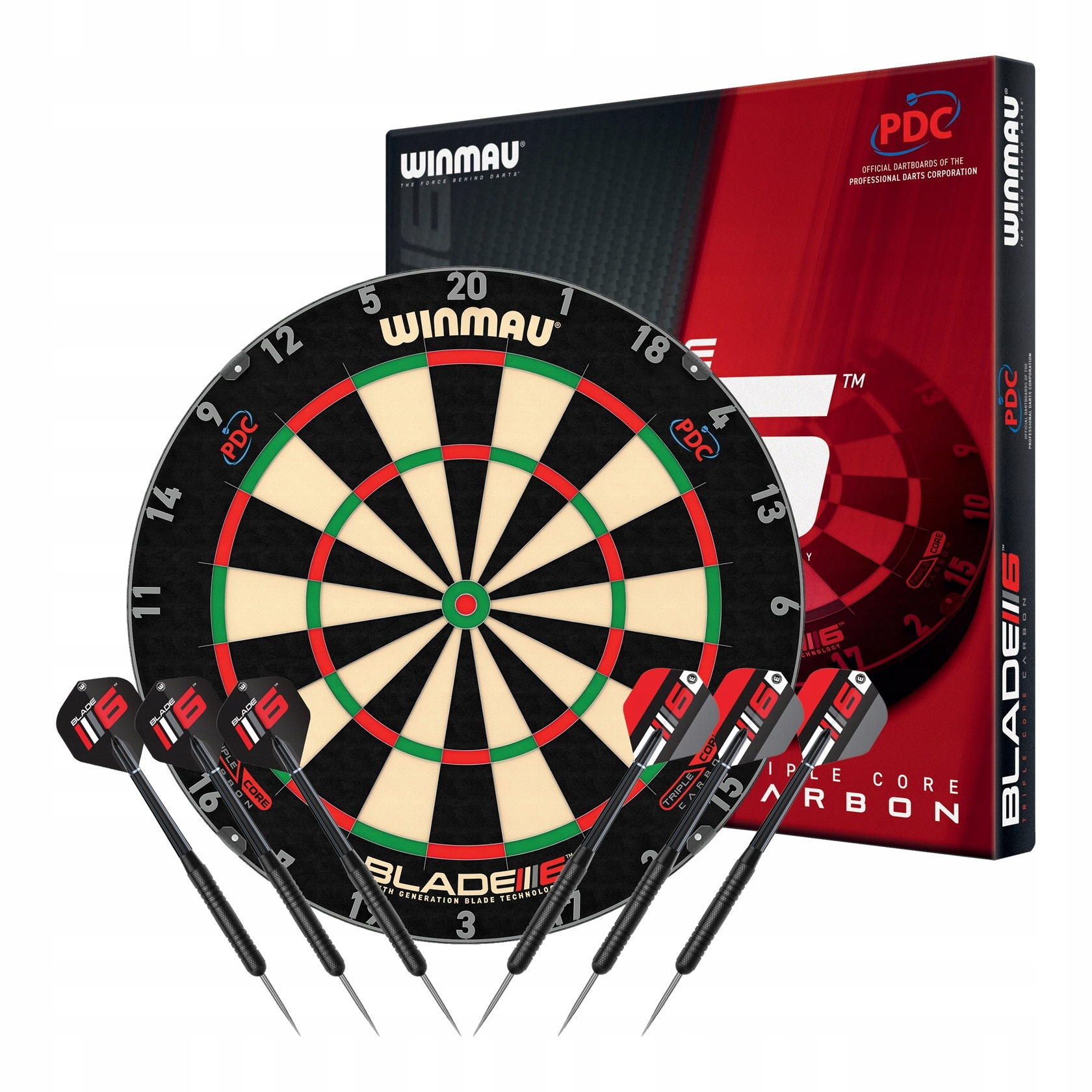Zestaw do Darta Winmau Blade 6 Triple Core dart 6 lotek