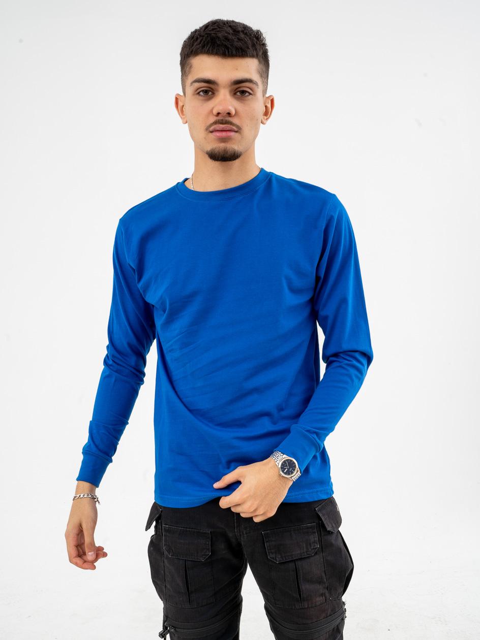 MĘSKA KOSZULKA LONGSLEEVE URBANCITY Niebieska 4XL Płeć mężczyzna