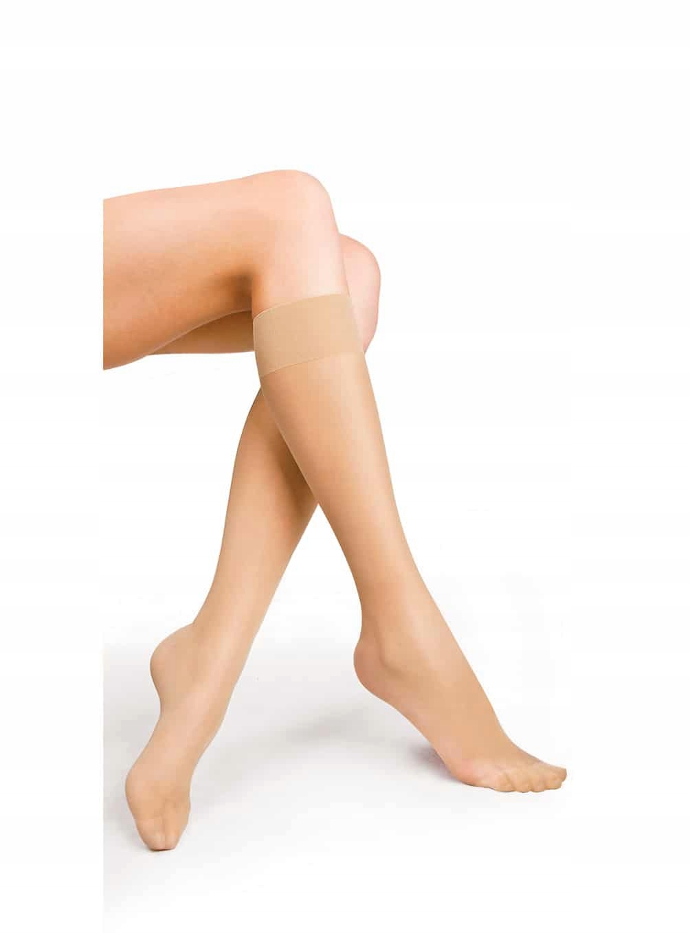 

Lores Podkolanówki Bezuciskowe Włoskie 2 pary