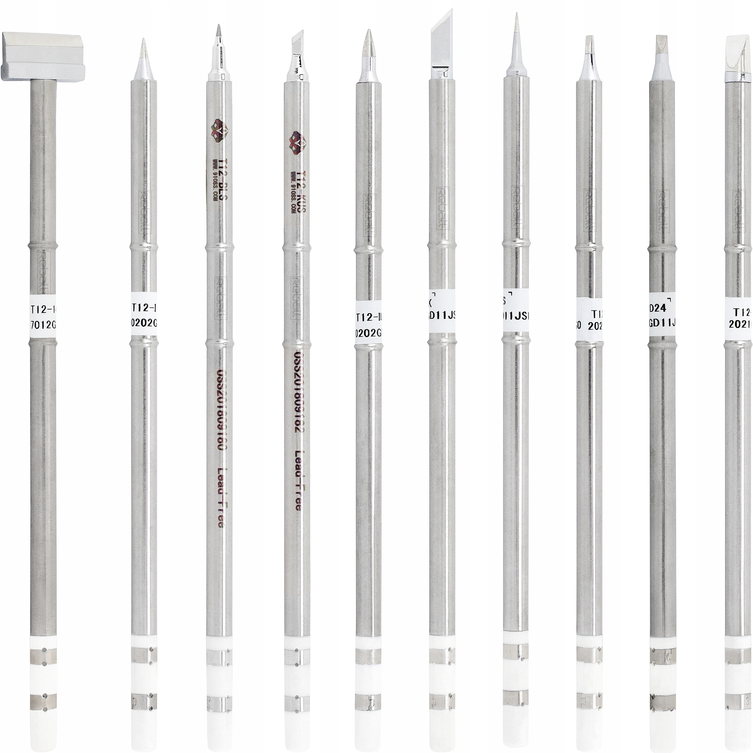 Sada 10 Kusov Grot T12 Precízna Nožová Špachtľa T12-K T12-ILS T12-WD24