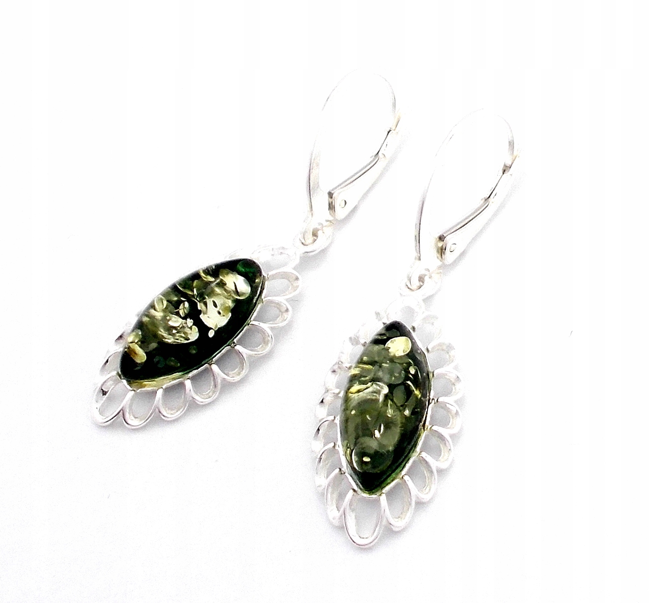 Jantarové Náušnice