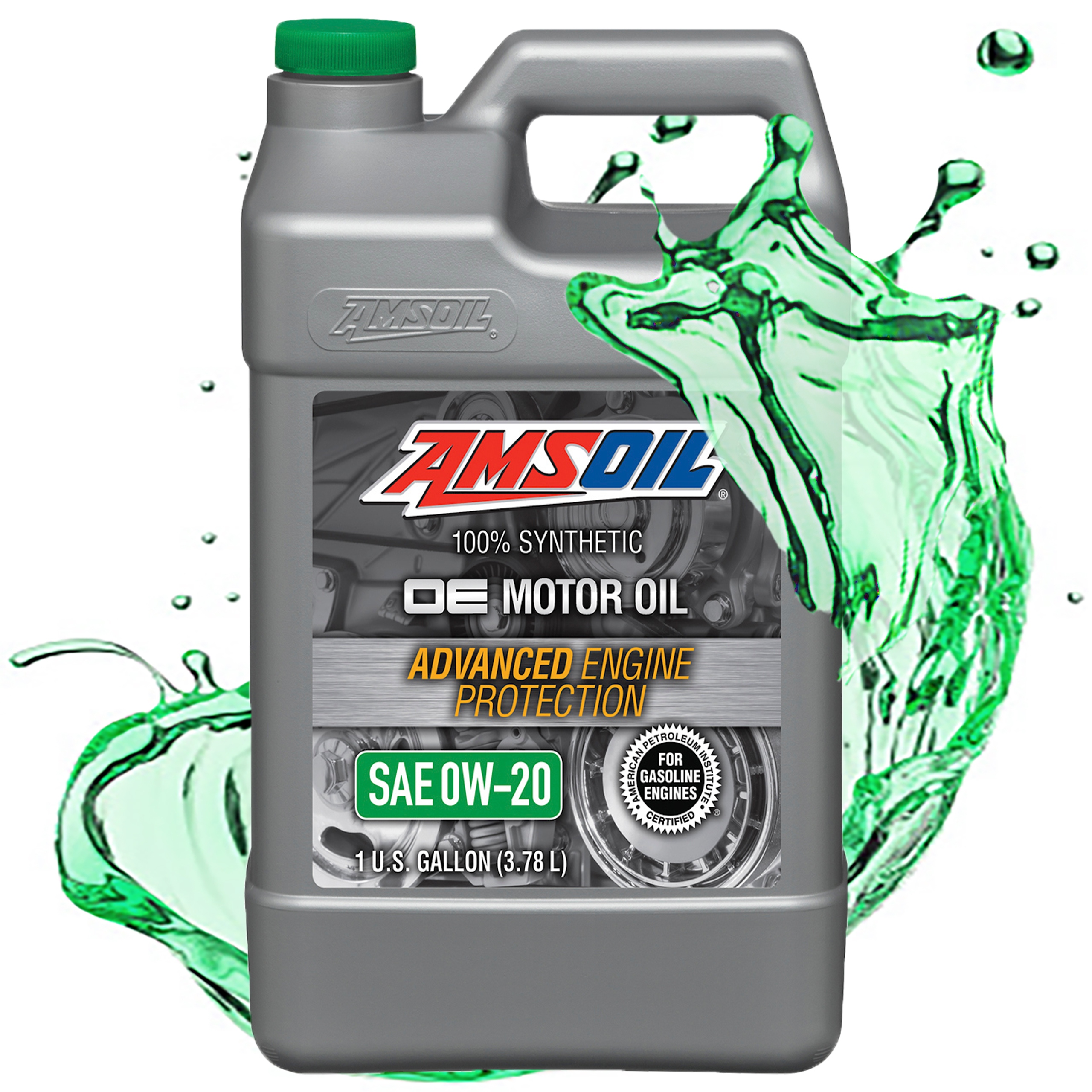 Syntetický Motorový Olej Amsoil 0W20 Oe Motor Oil 100% Synth Oez 3,78 L