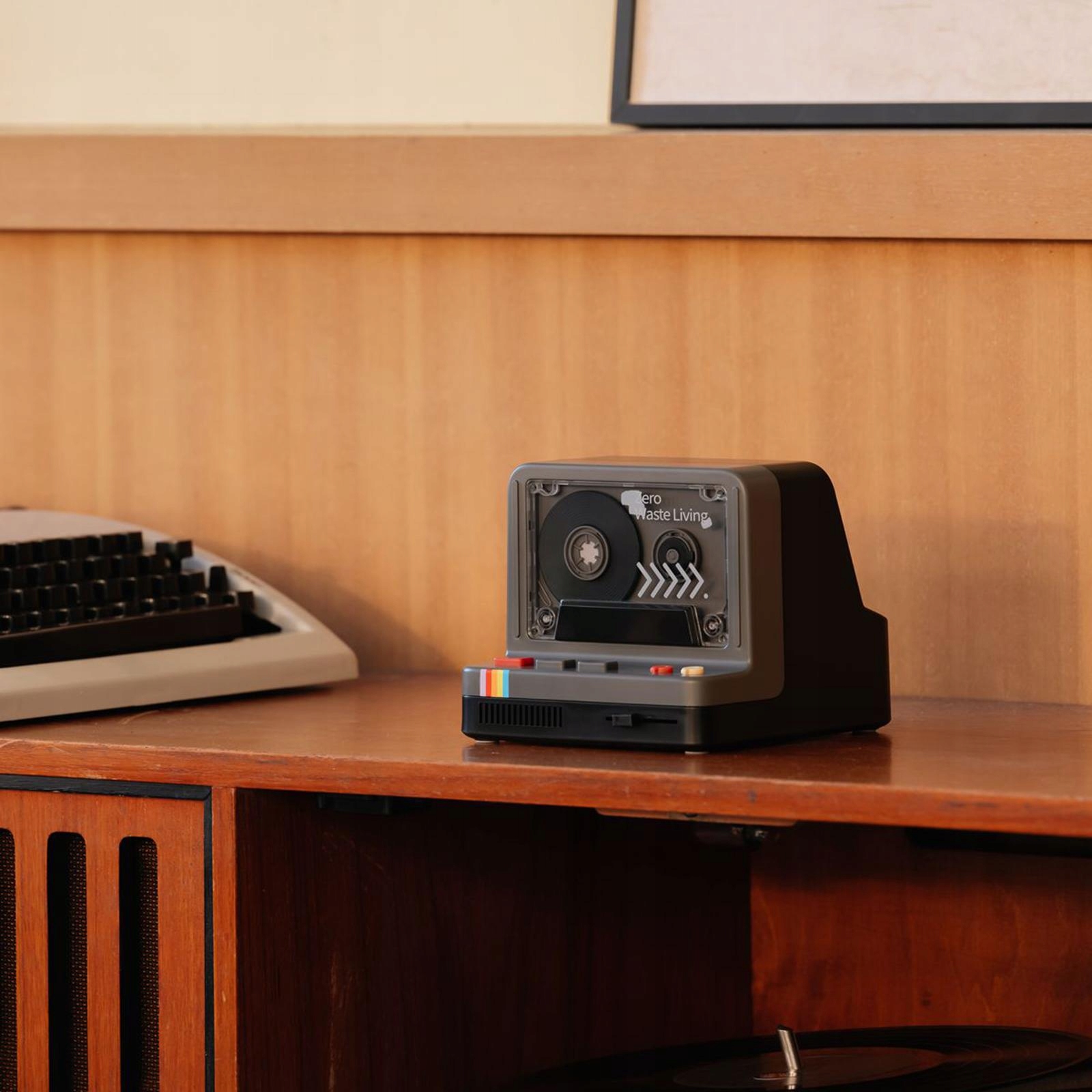 Bezprzewodowy głośnik Bluetooth 3 w 1 LED Lampka nocna Aromaterapia 10H Czarny EAN (GTIN) 0794264365547