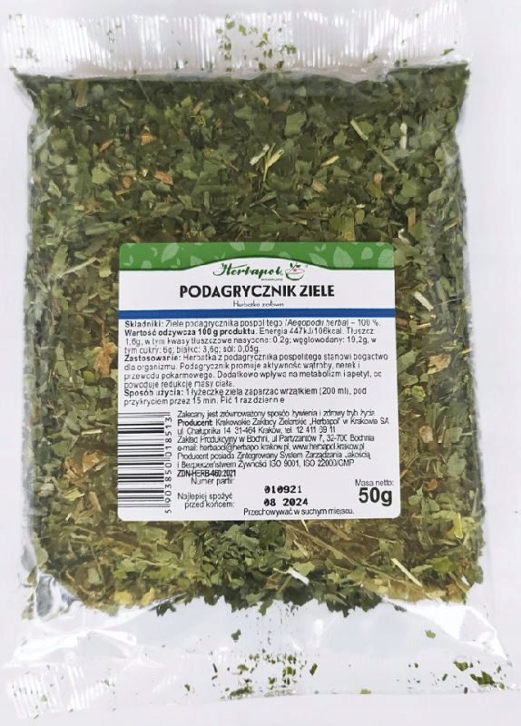 

Herbapol Podagrycznik ziele herbatka ziołowa 50 g