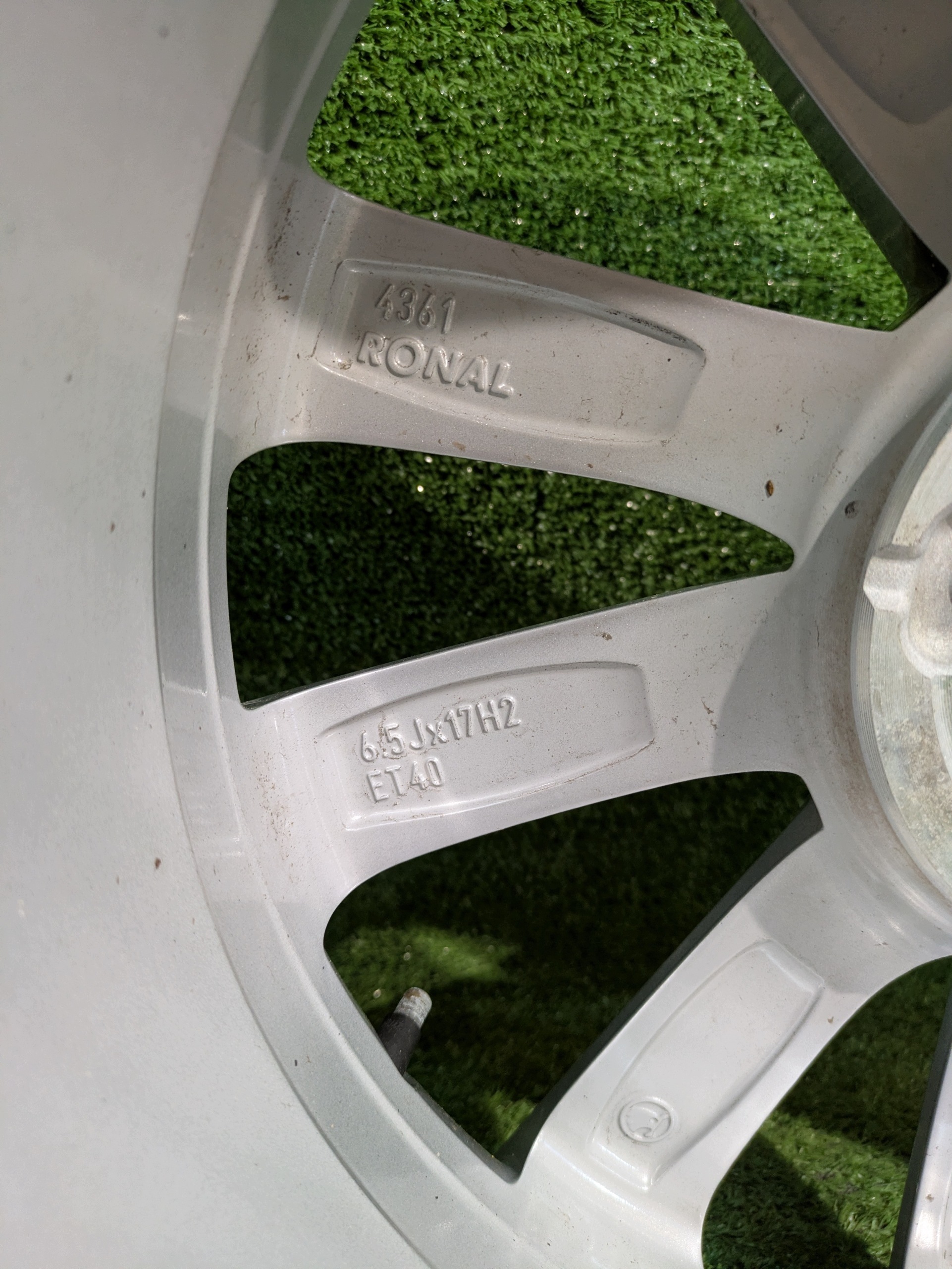 disk disk hliníkový SKODA SCALA 17" x 6.5J ET40 NR.F303