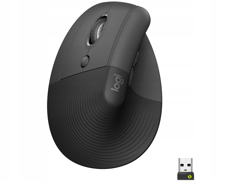 

Mysz Logitech Lift Left Grafitowy