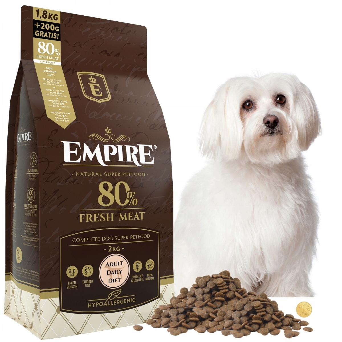 Empire Karma sucha Hipoalergiczna Pies Dorosły Adult 1,7 kg Psy z Alergią