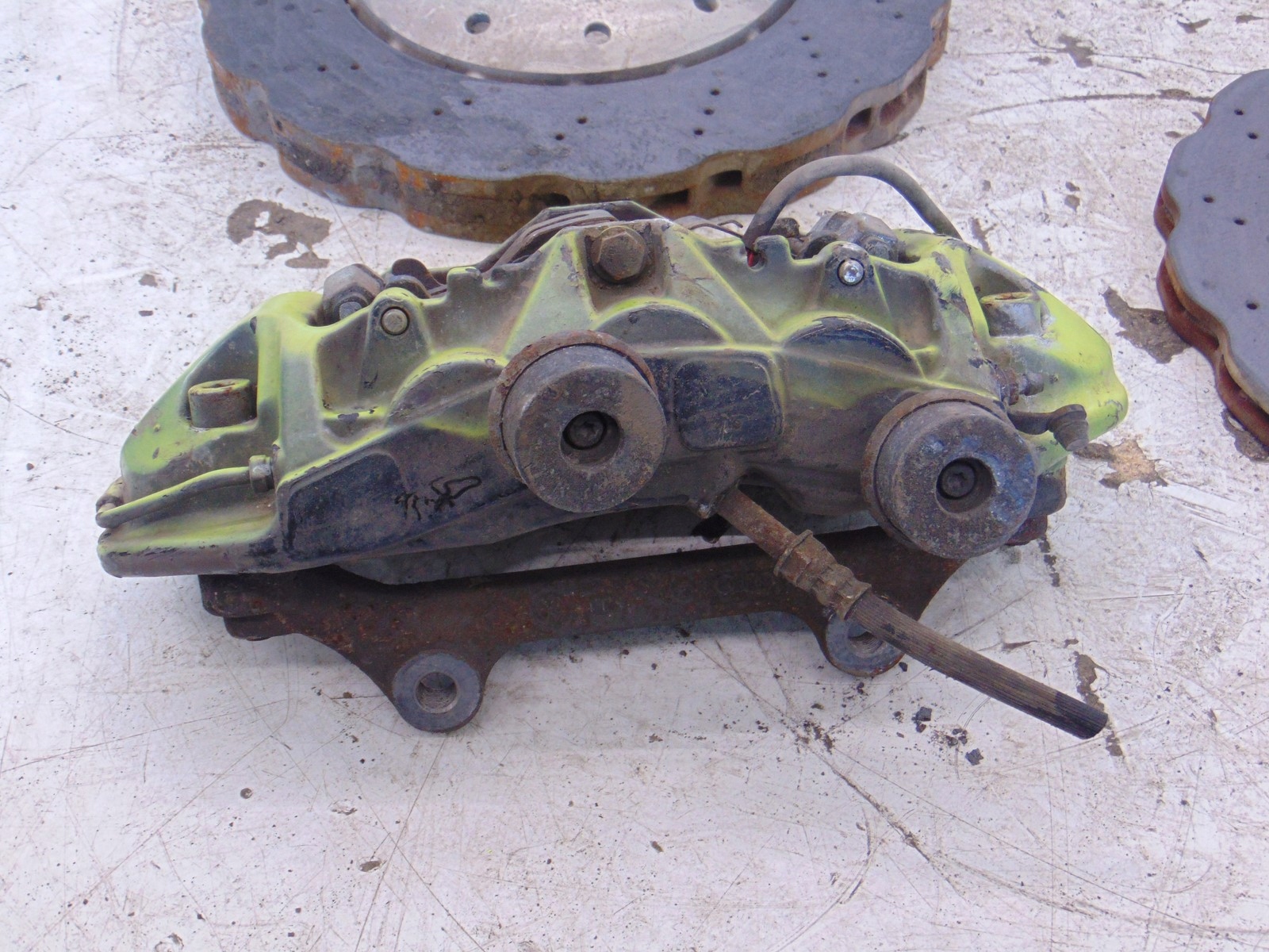KPL SWAP DISCS CALIPERS FRONT FRONT REAR PART REAR. AUDI RS7 RS6 4.0 TFSI 4G8