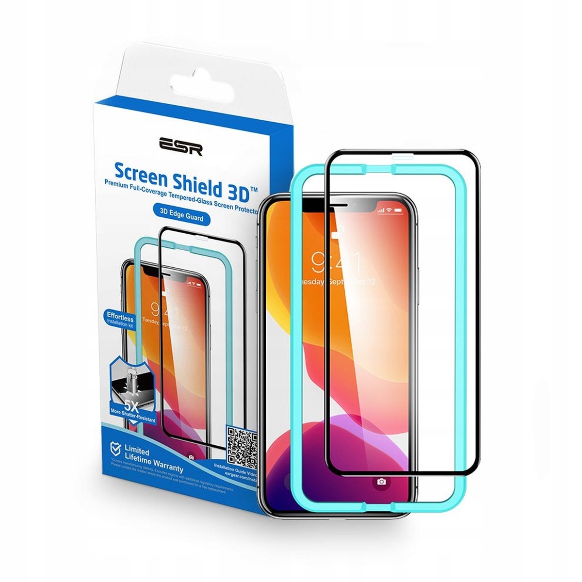 

Esr S-shield 3D Szkło Hartowane Do Iphone Xr