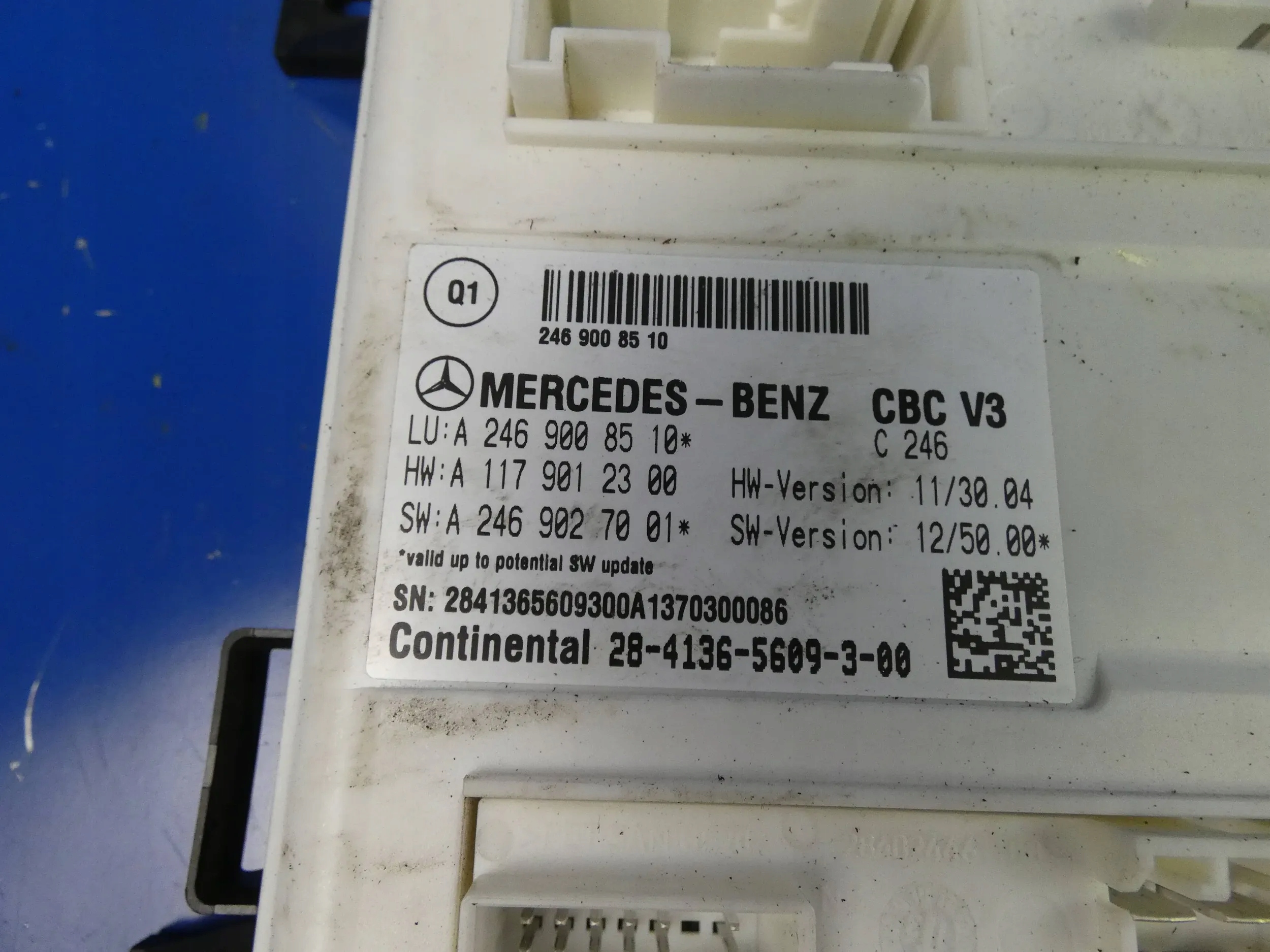 MERCEDES CLA W117 W176 W246 W156 module control unit SAM