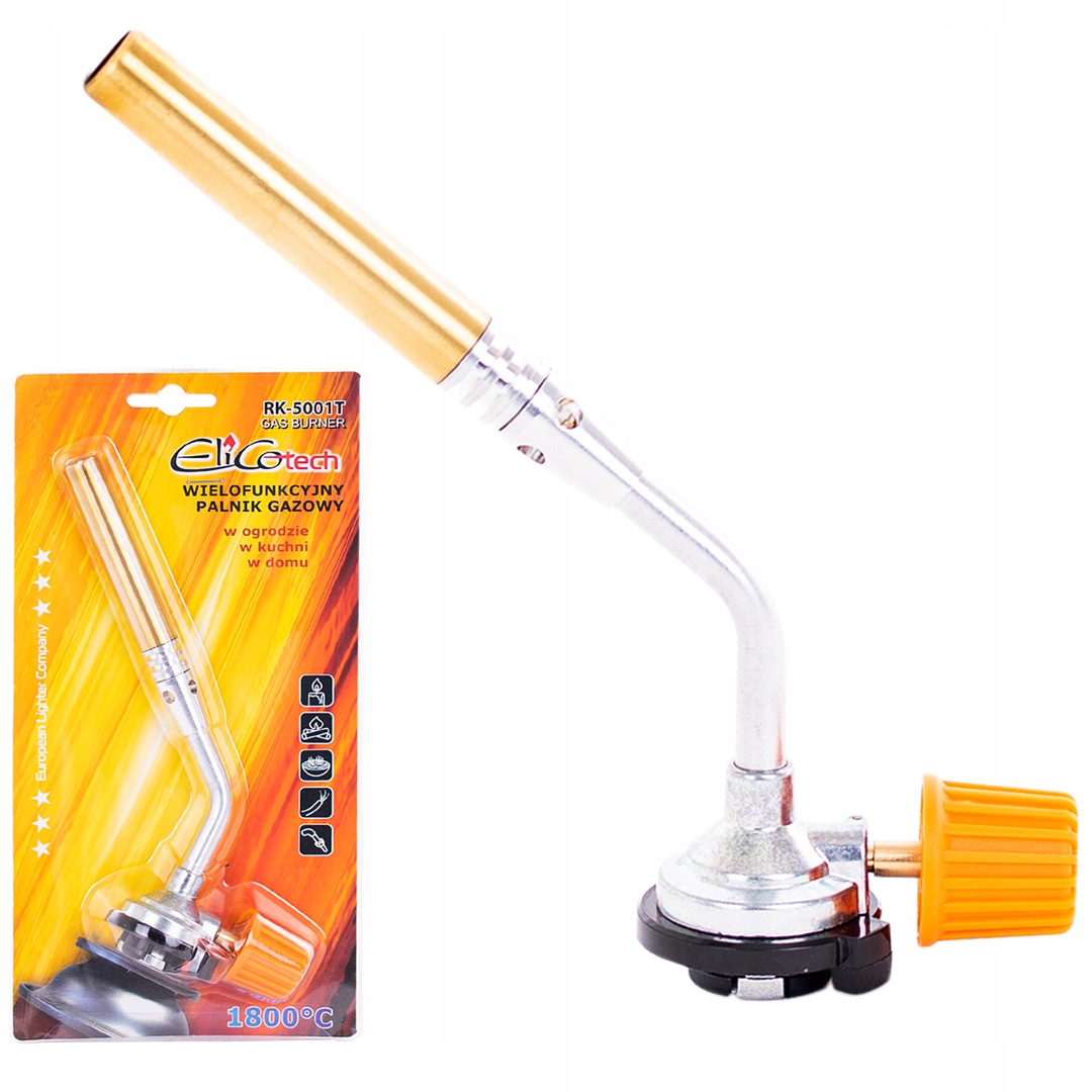 

Palnik gazowy na naboje 1800C 1,84KW Elico RK-5001