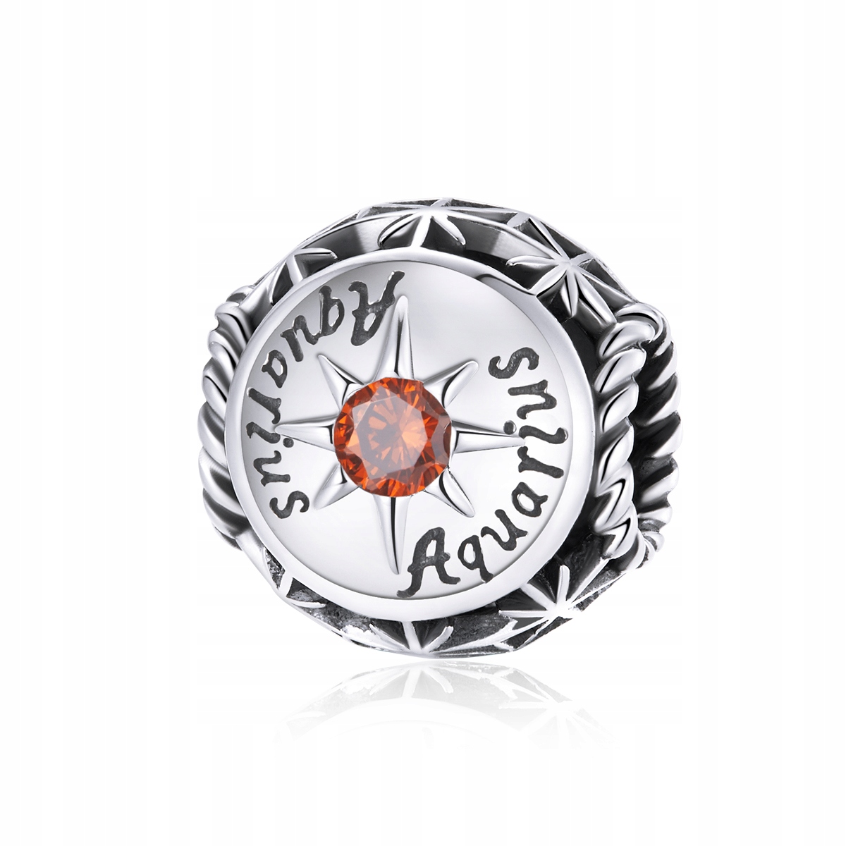 

Charms Bransoletki Znak Zodiaku Wodnik srebro