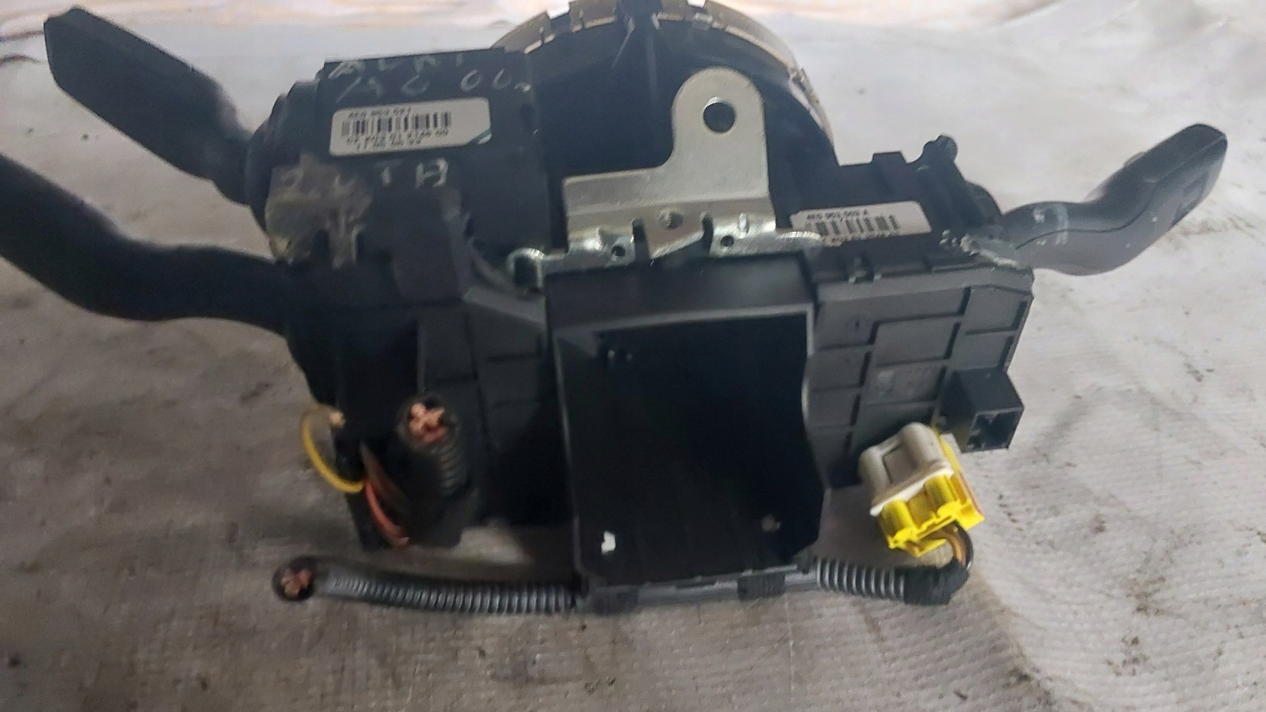 AUDI A6 C6 Q7 4L commande levier commodo sous volant contrôle anneau 4F0953549B 4E0953541A