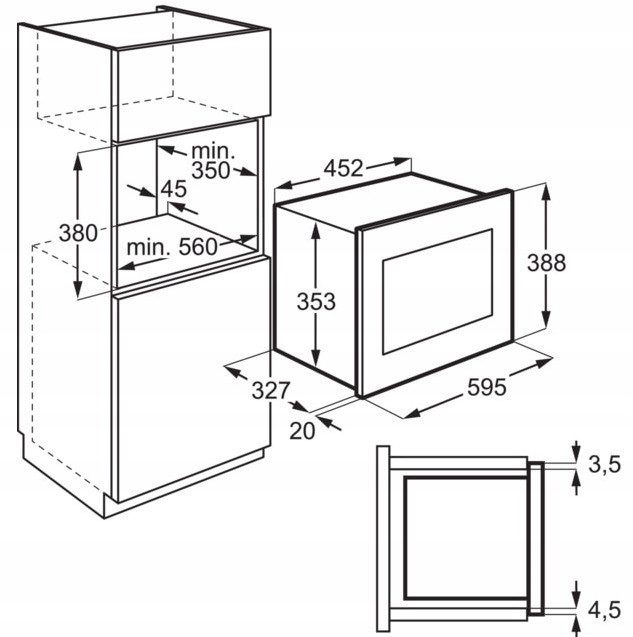 Mikrofala Electrolux LMS2203EMX Model LMS2203EMX