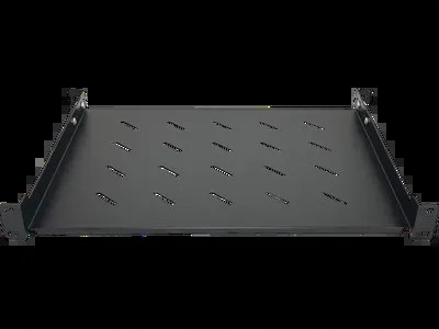 ALANTEC Półka stała 19 cali 1U głębokość 350mm Czarna