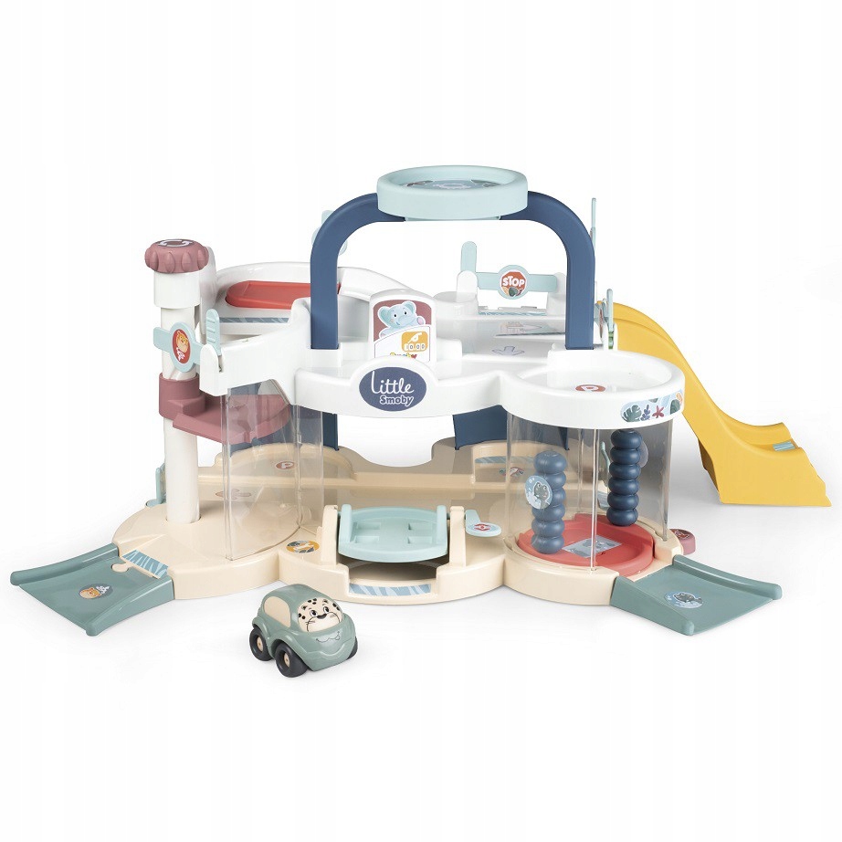 

Smoby Little Mój Pierwszy Garaż Vroom Planet Auto