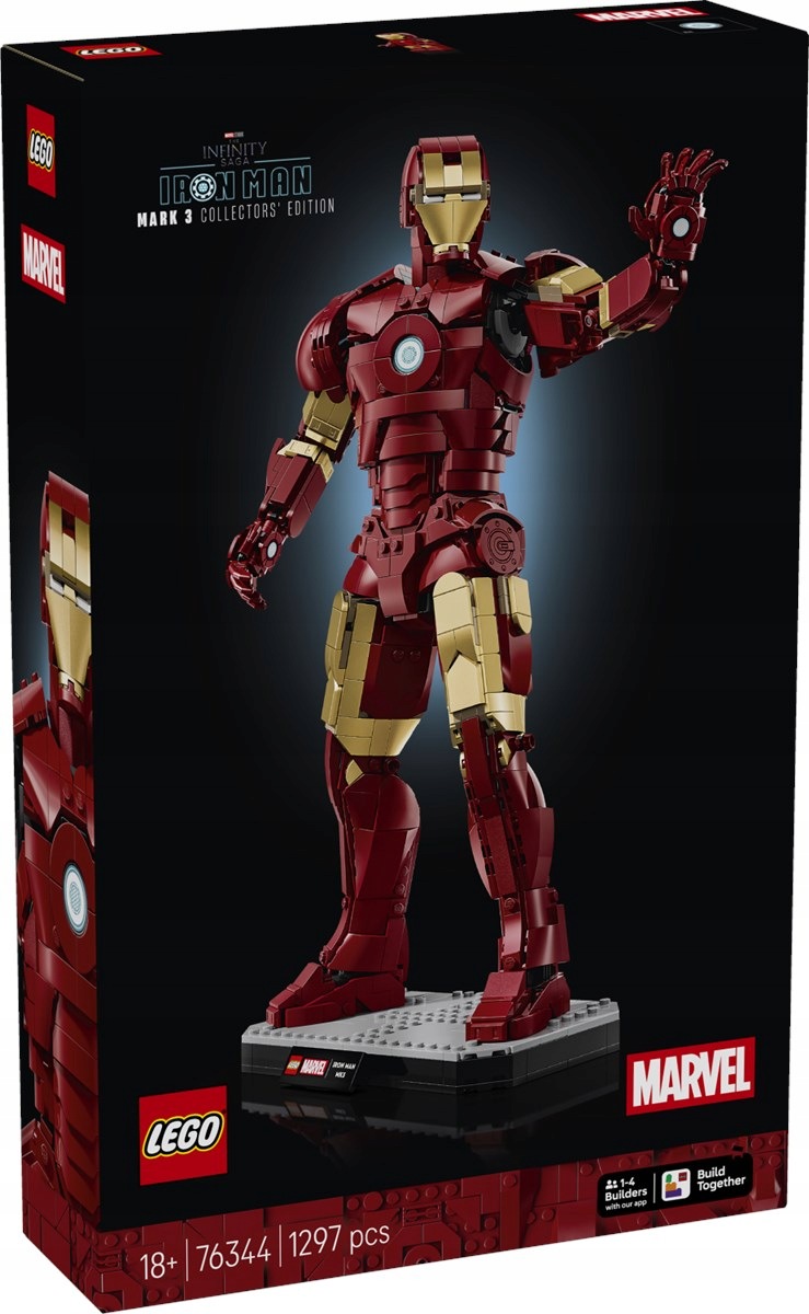 Lego Hrdinové Iron Man Mark 3 Sběratelská Edice, Sada 76344
