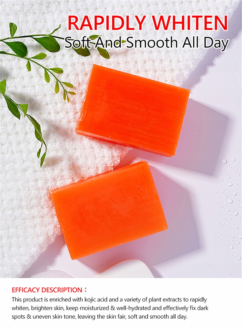 Disaar Kojic Acid Soap 120g Fix Dark Spots Opakowanie butelka z pompką