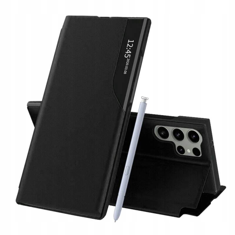 Techsuit eFold Series etui do Samsung Galaxy S25 Ultra – czarne (Black)