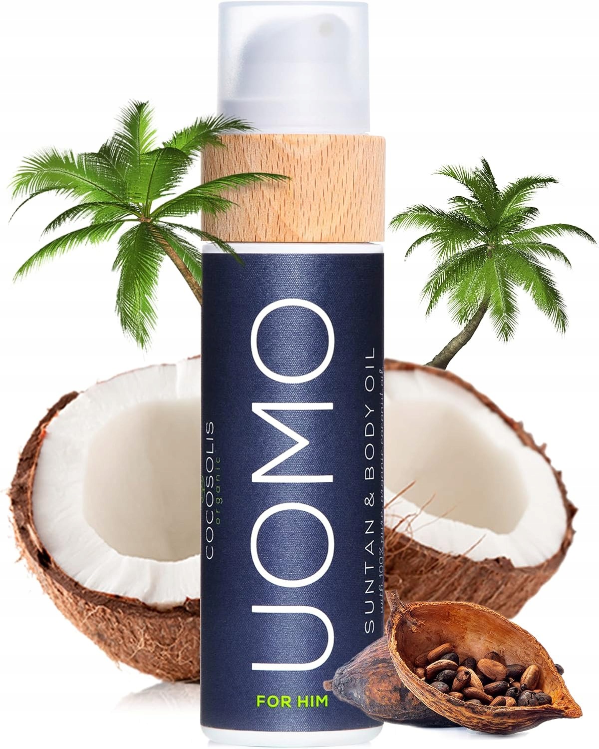Cocosolis Olej na opalování bez minerálních olejů Black Coconut 110 ml