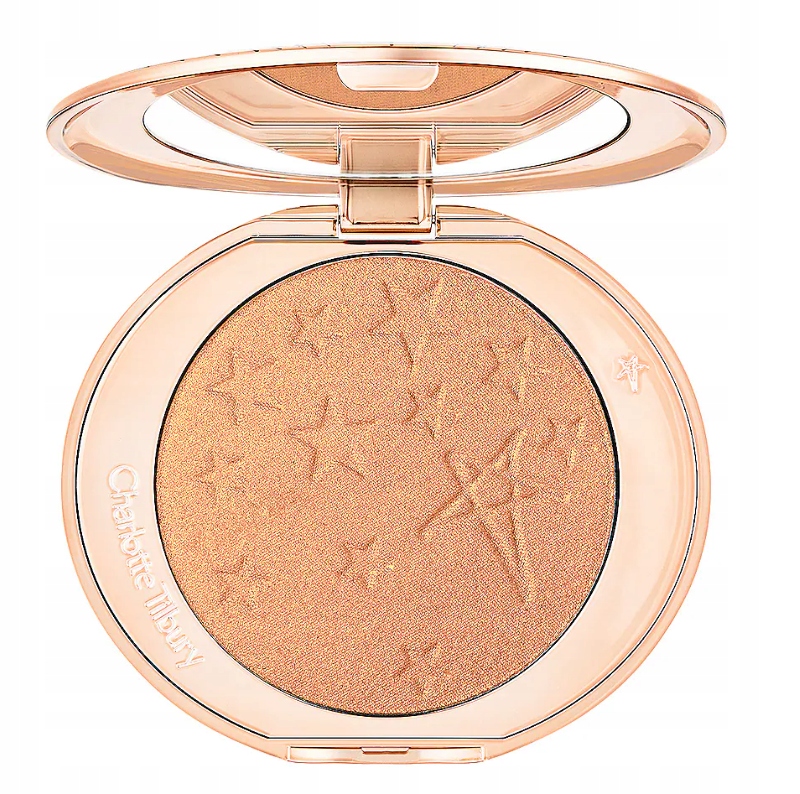 Rozjasňovač Charlotte Tilbury zlatý Gilded Glow 7 g Dárek