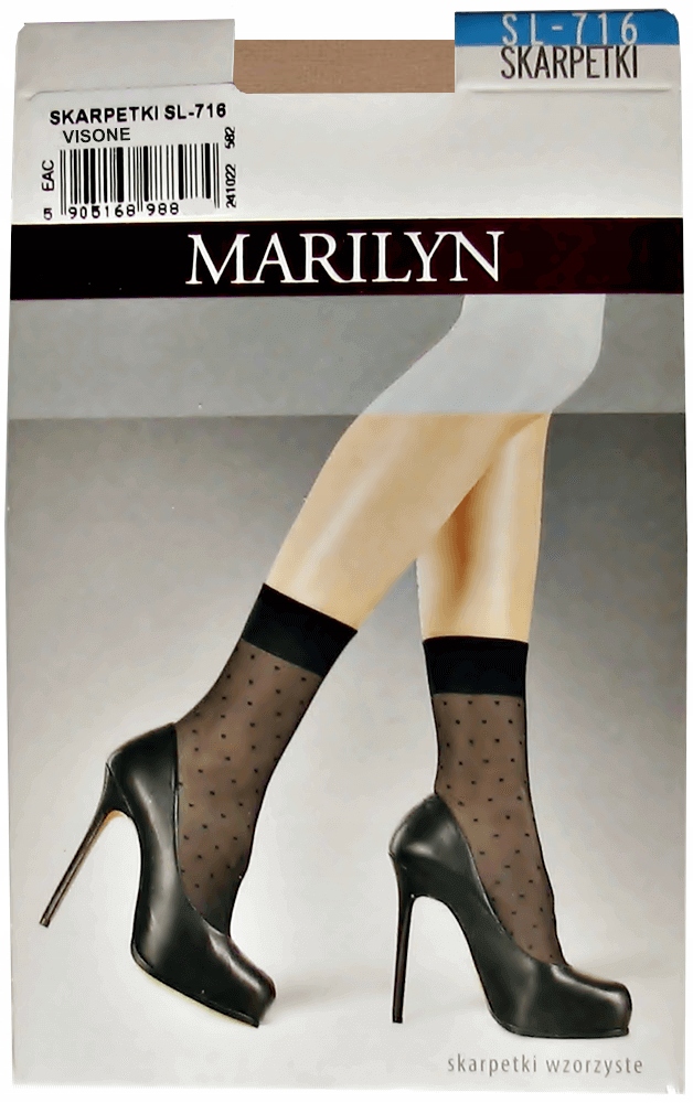 

Marilyn Fantazyjne skarpetki Forte SL-716 Visone