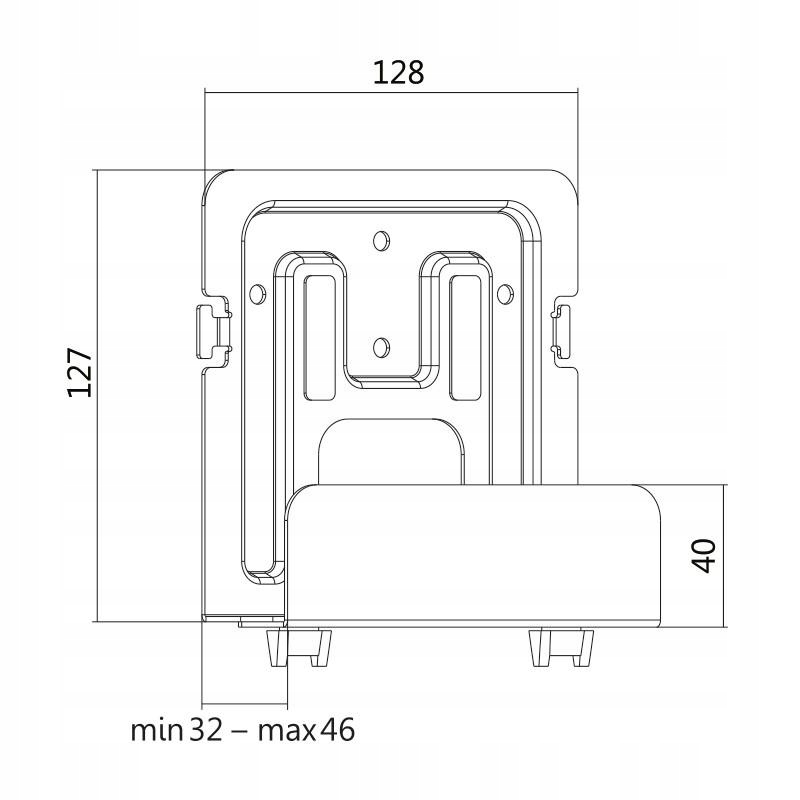 Uniwersalny uchwyt na odtwarzacz multimedów