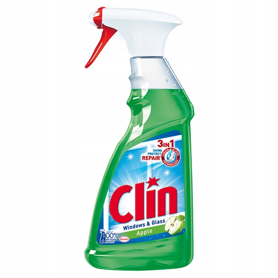 

Płyn Do Mycia Szyb Okien Luster Clin Jabłko 500 ML
