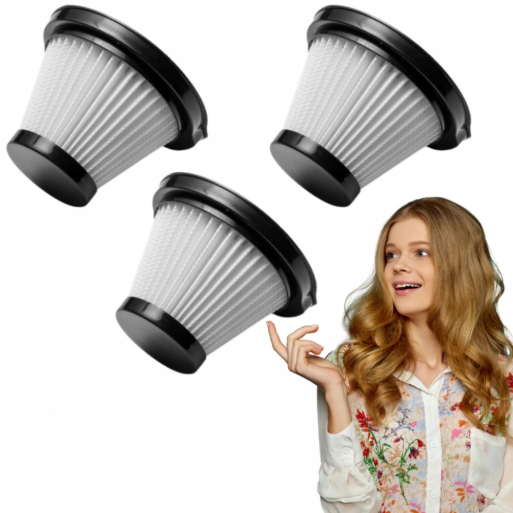 Filtry do odkurzacza Deerma DX115S DX115C zestaw 3 szt. zamienniki