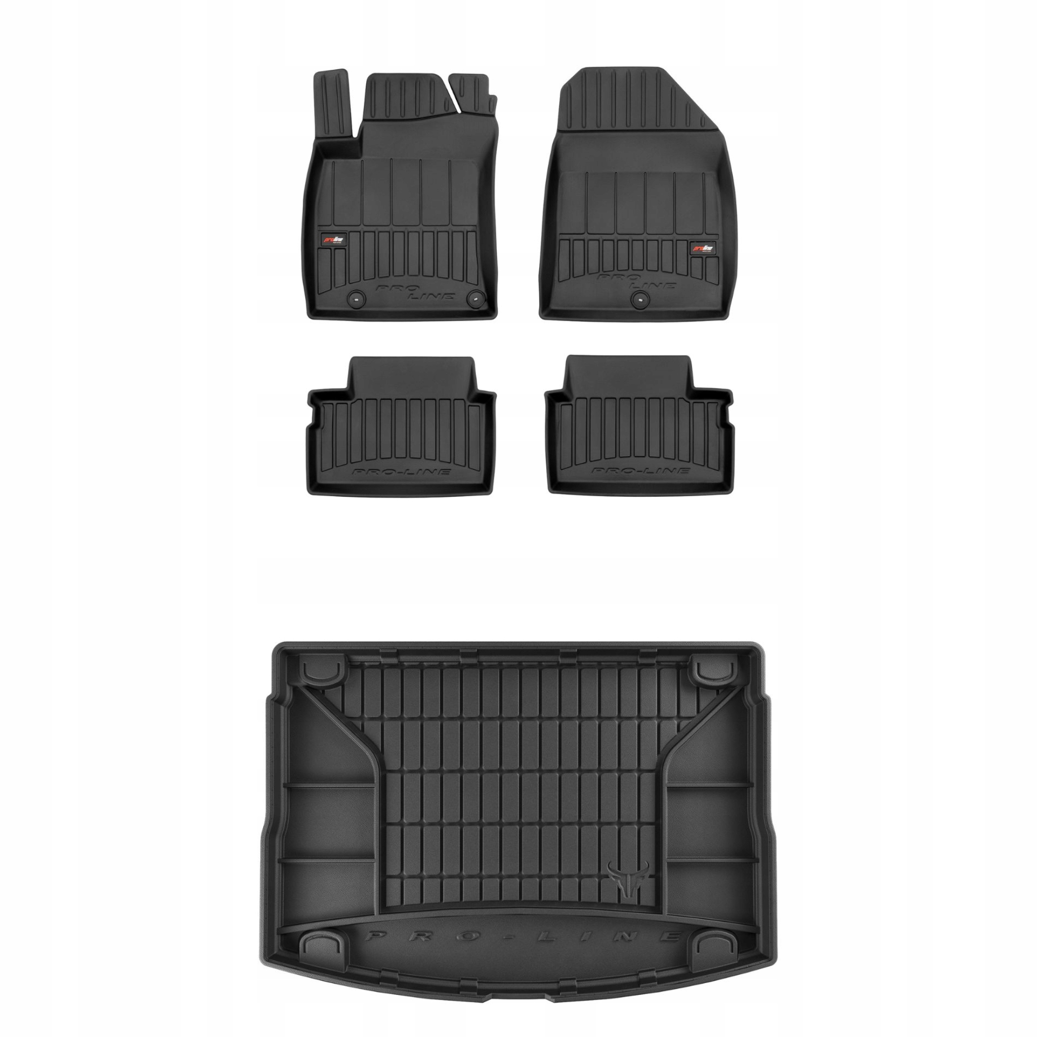 Sada gumových kobercov a rohoží pre Hyundai i30 III od roku 2017