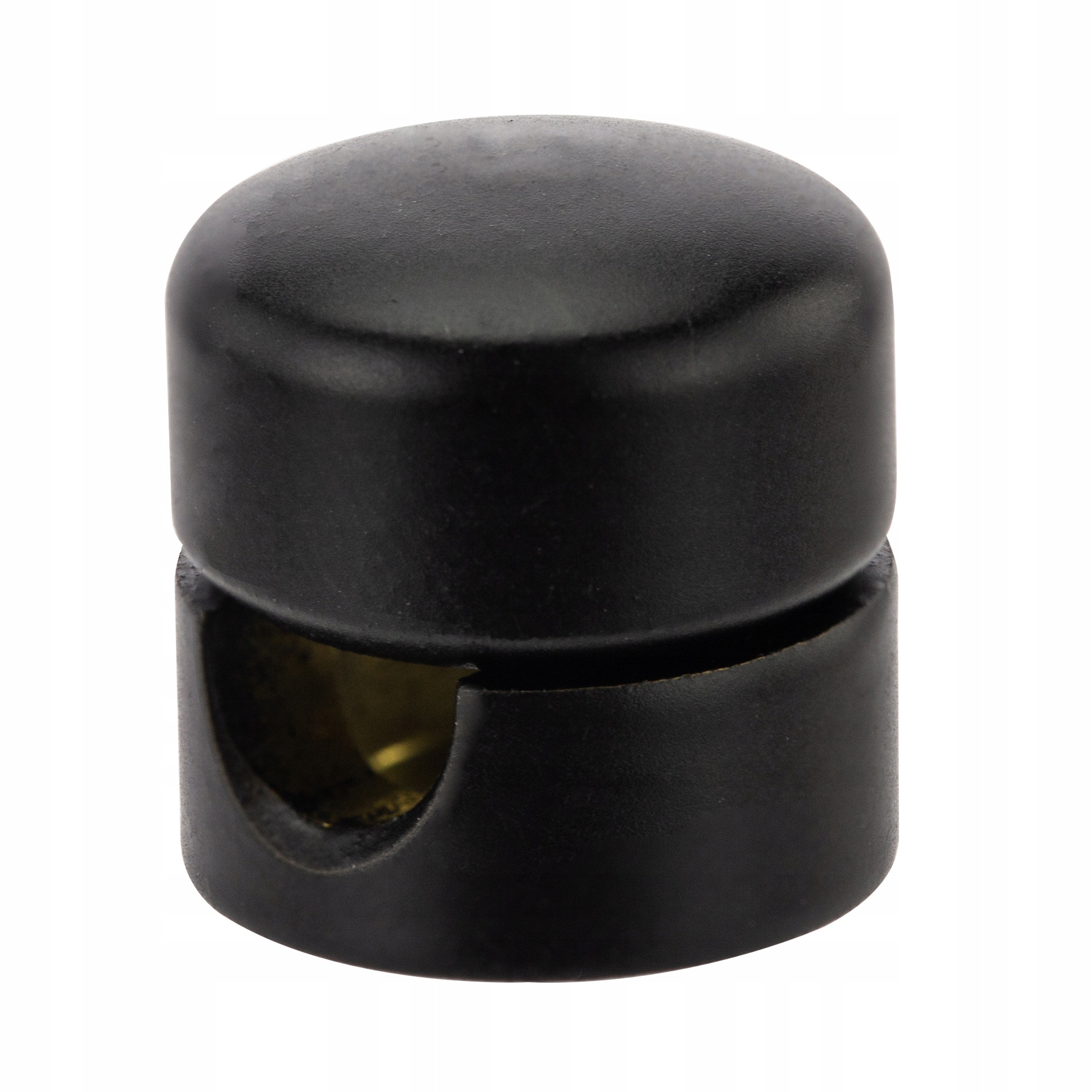 Uchwyt kabla przewodu ozdobny ścienny 16mm MOSIĄDZ