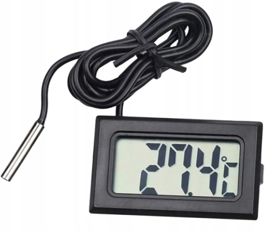 

Termometr Elektroniczny LCD z Sondą Precyzyjny