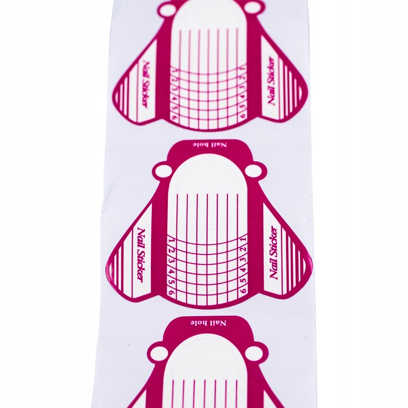 Szablony Formy Szerokie Do Przedłużania Paznokci EAN (GTIN) 5903819333800