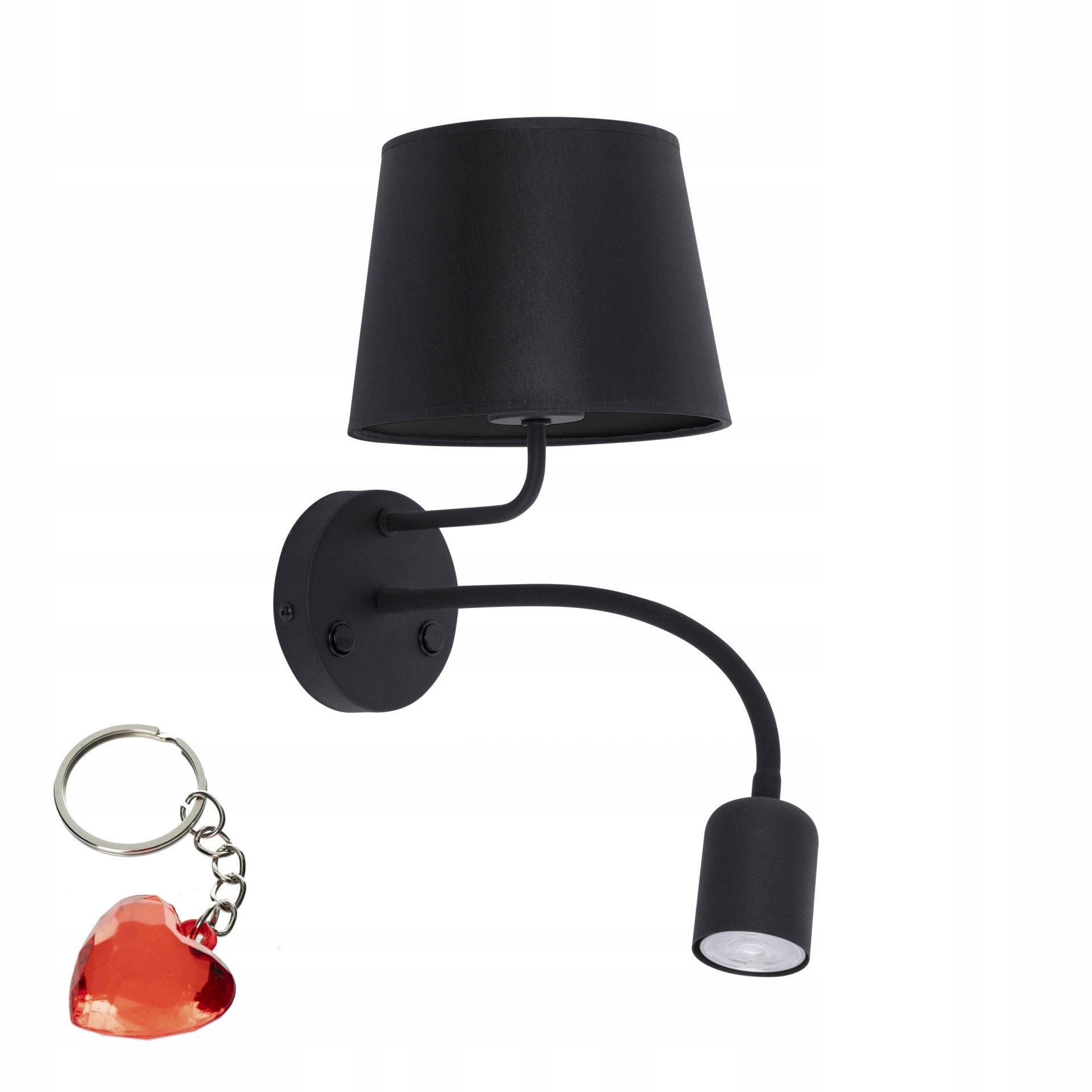 Nástěnná lampa na čtení Maja Black 2537 Tk Lighting