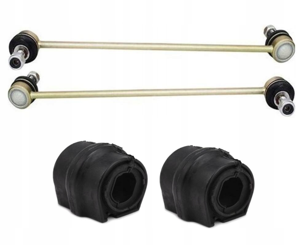 ŁĄCZNIKI + GUMY STABILIZATORA PRZÓD PEUGEOT 307 SW