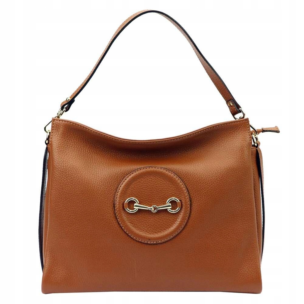 Dámská kožená kabelka Luka 20-043 Dollaro Camel